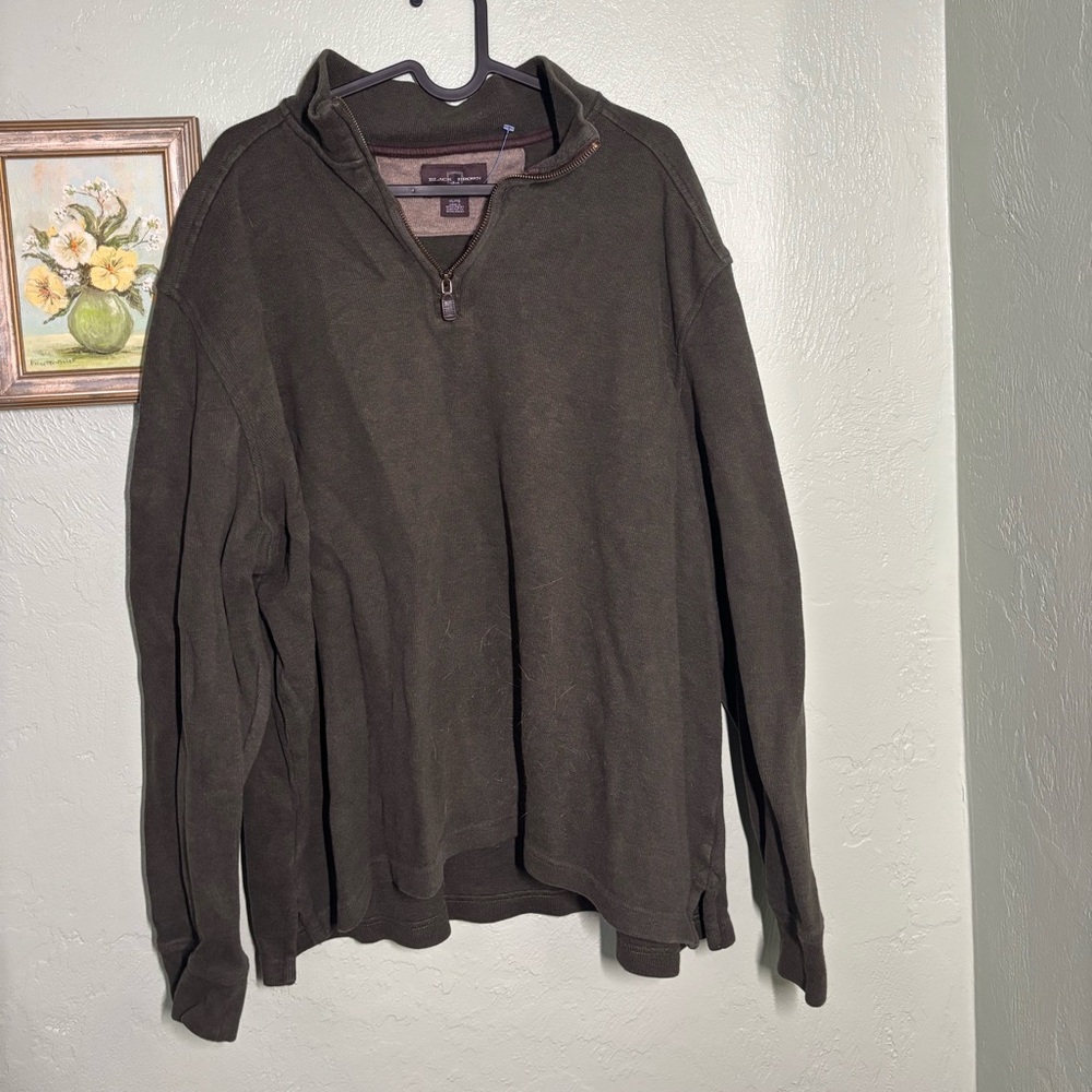 Dark green XL men’s quarter zip